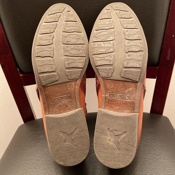 Pikolinos Brown Leather Boots Size 8 - Picture 5 of 5